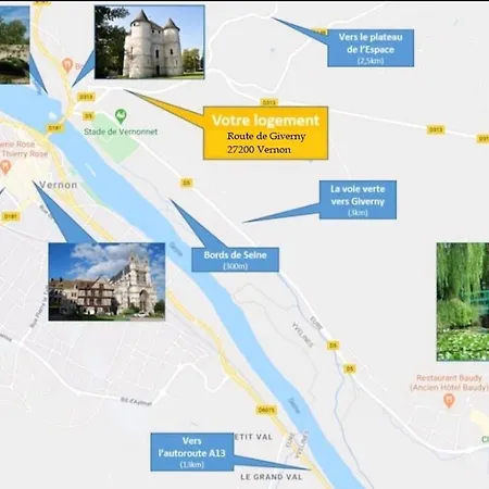 A Pres De Giverny Apartamento Vernon (Eure)